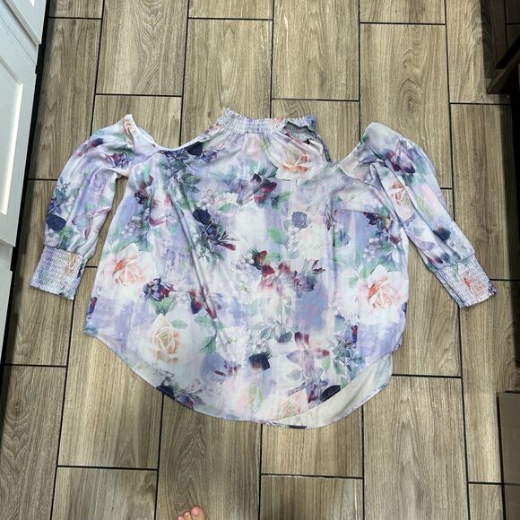 Torrid Womens Sleeveless Top Pink 4X Lightweight Breathable Pastel Flora… - Picture 3 of 10